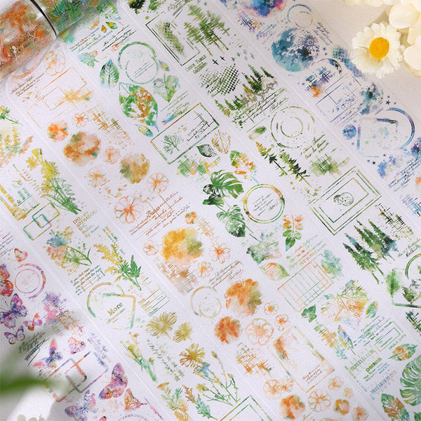 The Breath of Forest Series PET Tape