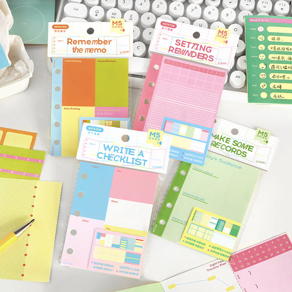 2PCS Candy Inspiration Book Series note paper