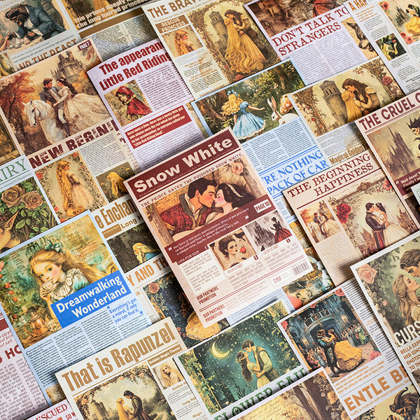 20PCS Fairy tale collection series sticker book