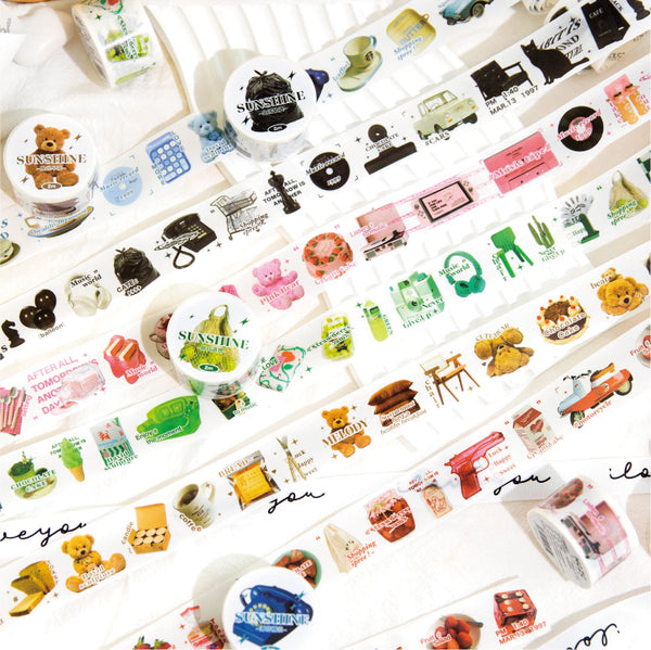 1PCS Grocery store series washi tape