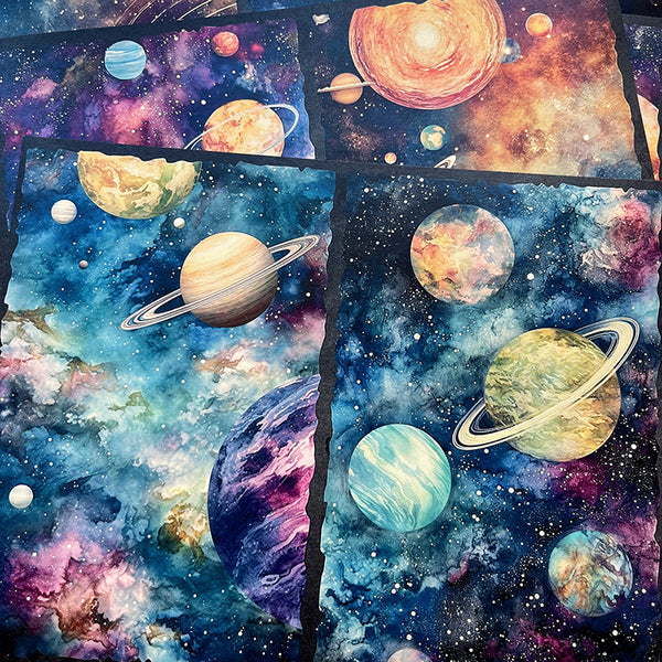 10PCS Magic starry background paper