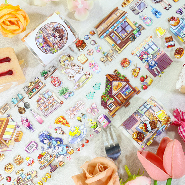 Dessert House Washi/Shell Light PET Tape