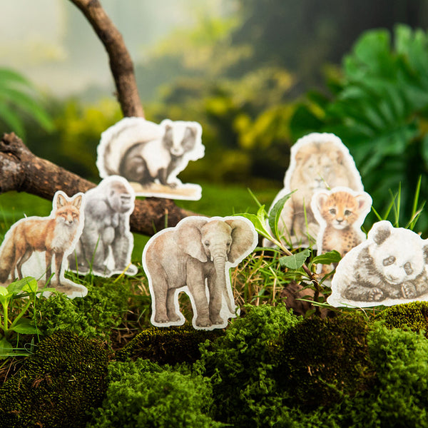 50PCS Animals United series sticker