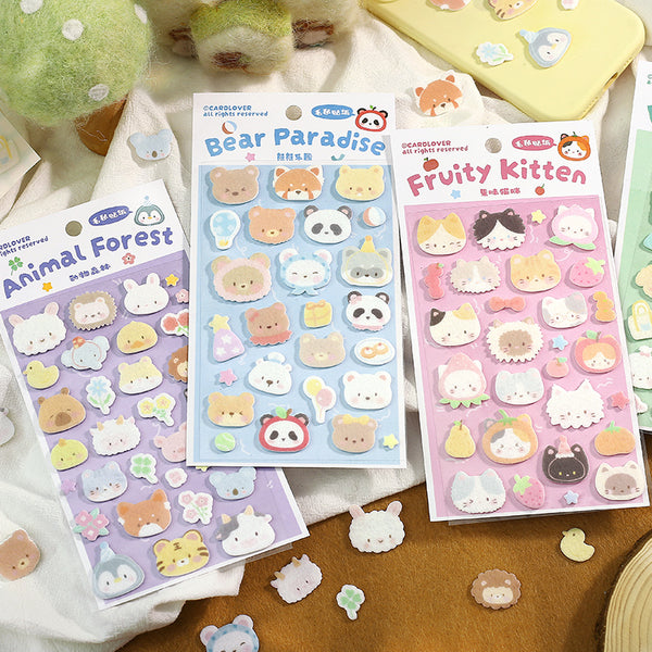 1PCS Forest Cute Story Series sticker