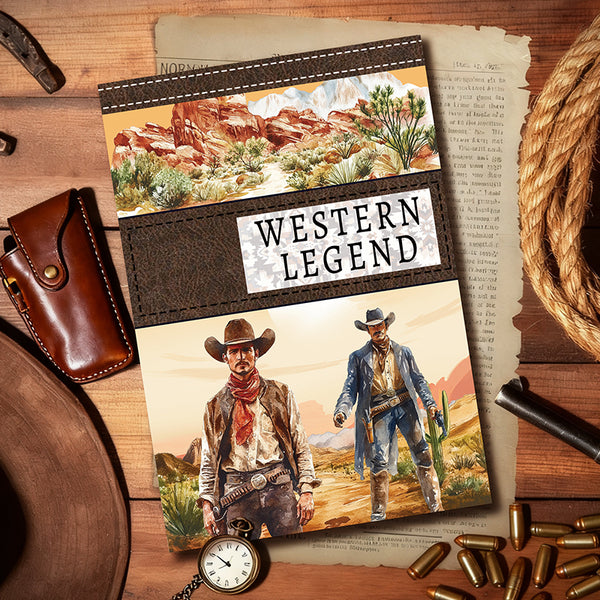 20PCS Western legend sticker book