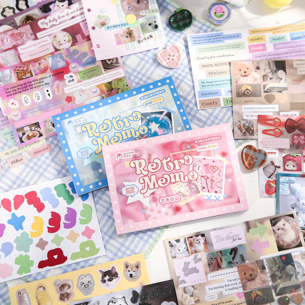 30PCS Retro Memo Series sticker book