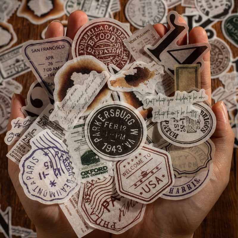 Fragment Design Sticker 50PCS Diary fragment series sticker – LBLYXIR