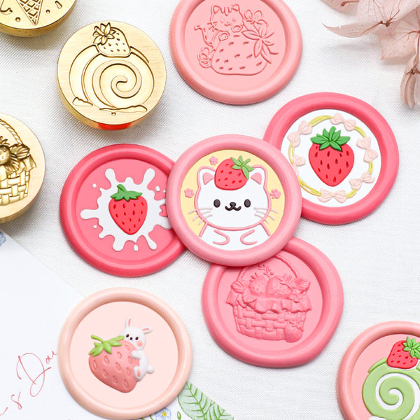 Strawberry series Wax Seal Stamp