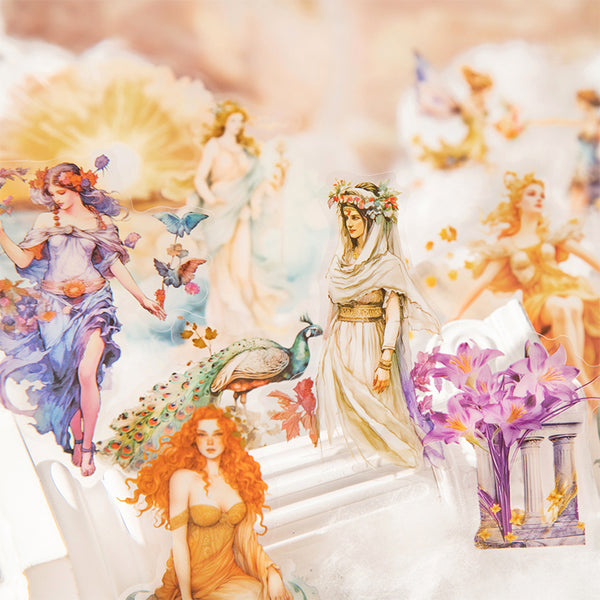 15PCS The European Goddesses series sticker