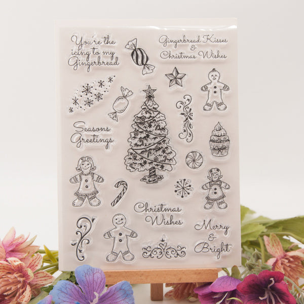 Clear silicone stamp