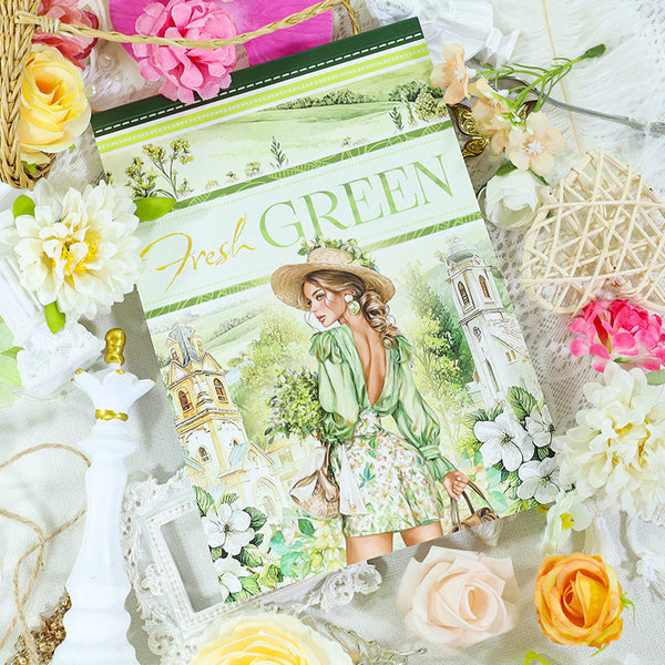 20PCS Flesh Green sticker book