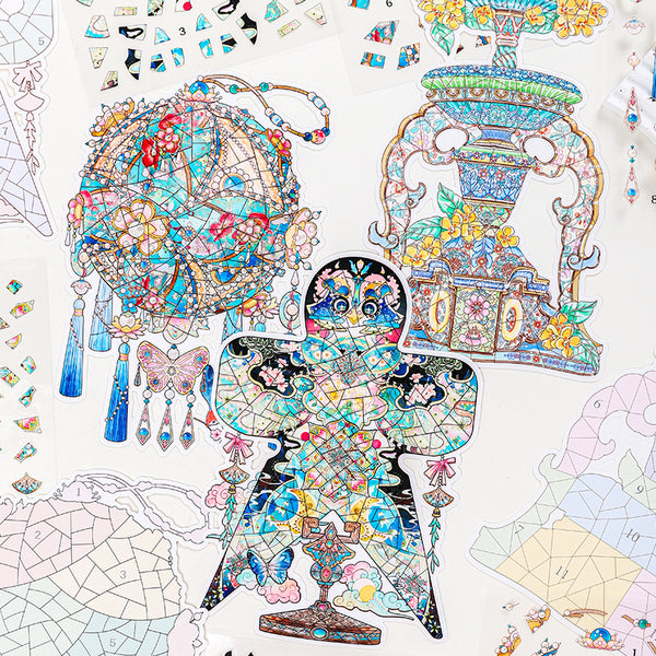 Rivers rest on the moon series 3D Sticker