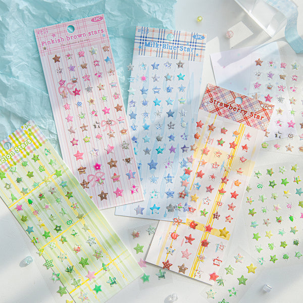1PCS Candy Star Series sticker