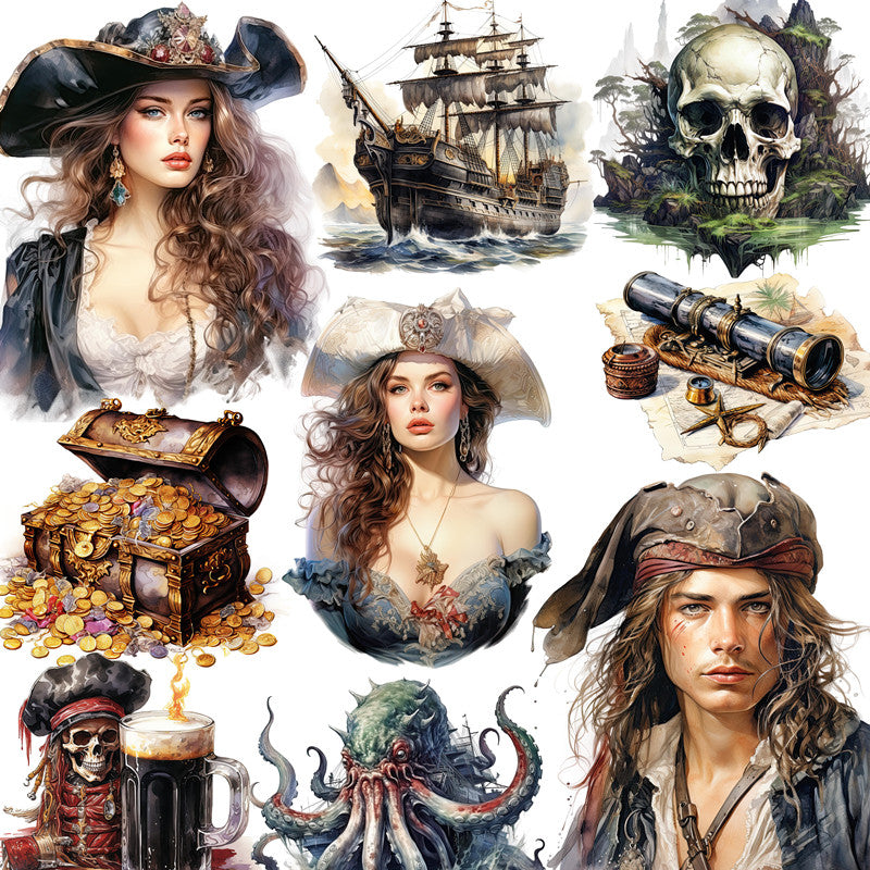 Port Life Sticker 12PCS Marine life sticker – LBLYXIR