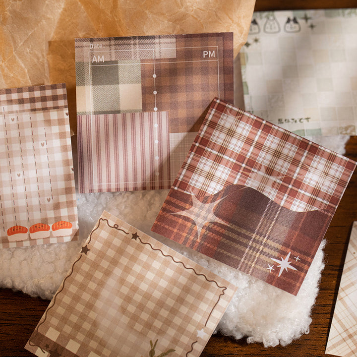 Checkered Diary Series Sticker Book – LBLYXIR