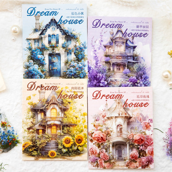 10PCS Dream House series sticker