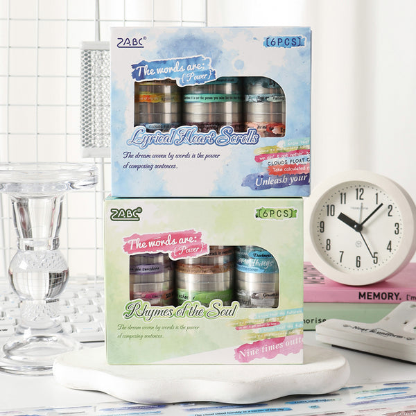 Rainbow Sticker Fun Series Die Cutting PET Tape Set