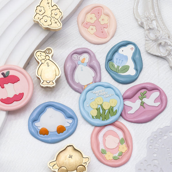 Abstract class alien Series Wax Seal Stamp