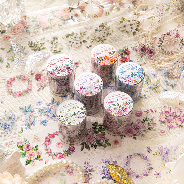 Flower day collection series PET Tape