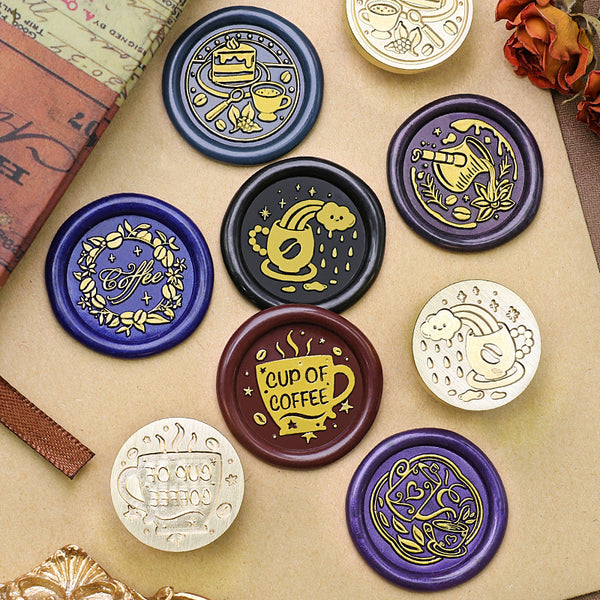 Classic coffee story series Wax Seal Stamp