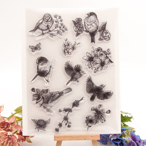 Clear silicone stamp