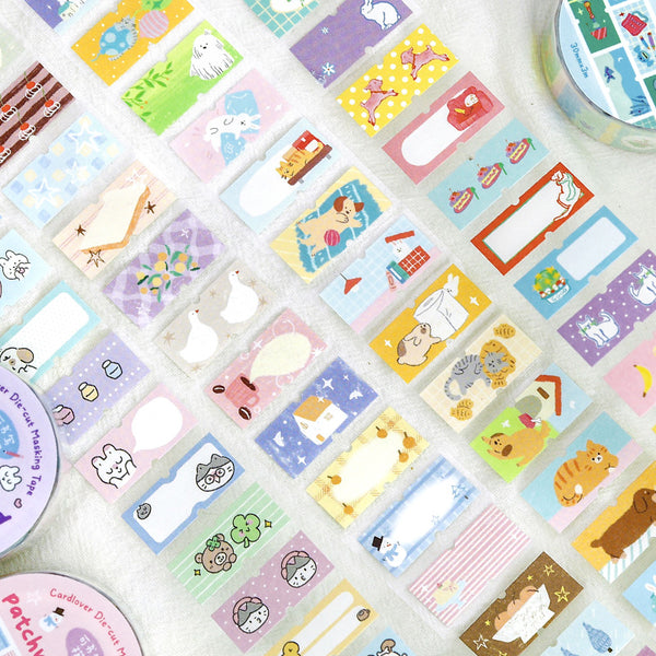 The Cute Sweet Dream House Series Die Cutting Writing Paper Tape