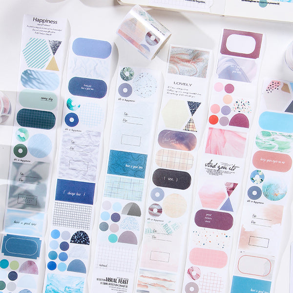 Visual monologue series Die Cutting Washi Tape