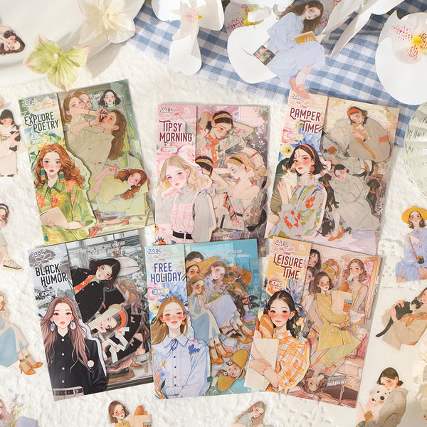 30PCS Life Fragments Series sticker