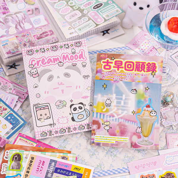 50PCS Cute supply station series sticker book