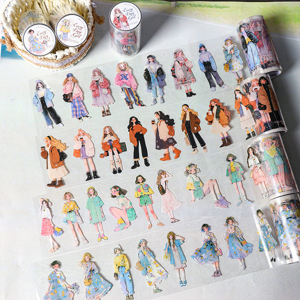Girl's 365 Days series Die Cutting PET Tape
