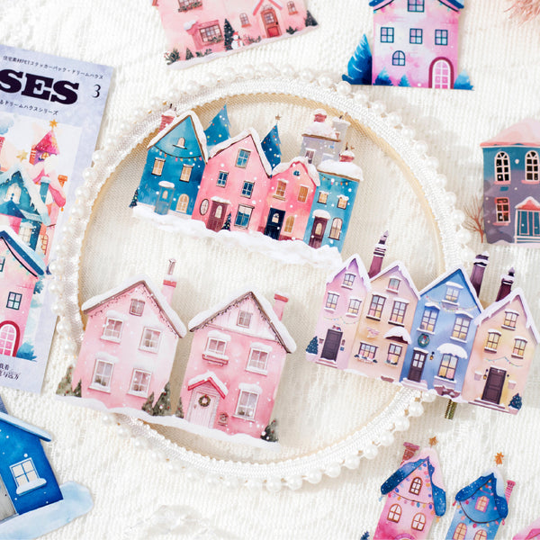 10PCS The Dream House series sticker