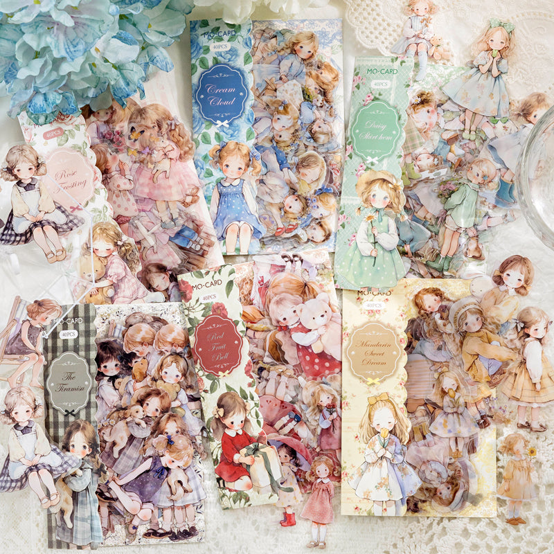 40PCS Doll room series sticker – LBLYXIR