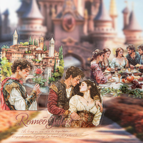 20PCS Literary Story Series sticker