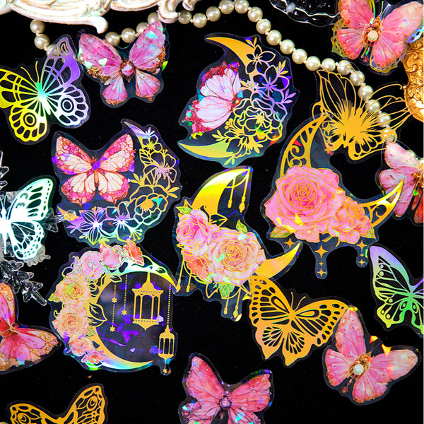 15PCS The butterfly dream series sticker