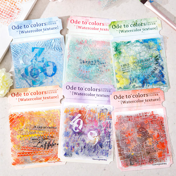 20PCS Color Ode Series sticker