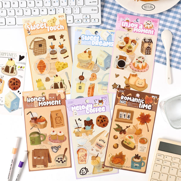 1PCS Baking Hut Series sticker