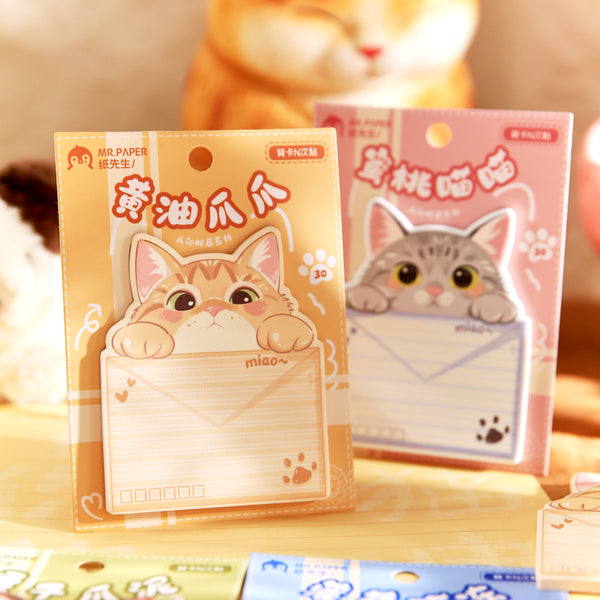 30PCS Claw Print Post Office Series note paper