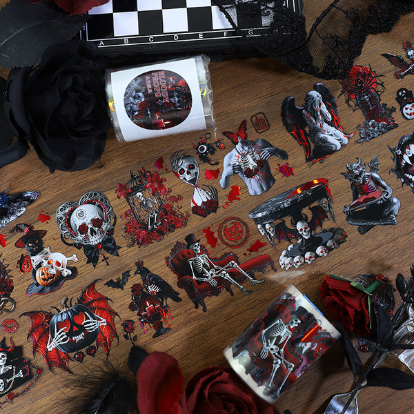 Blood colored props Laser Red PET Tape