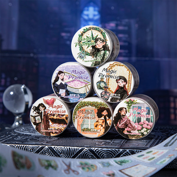 The Magic Appointment Series Die Cutting Flash PET Tape