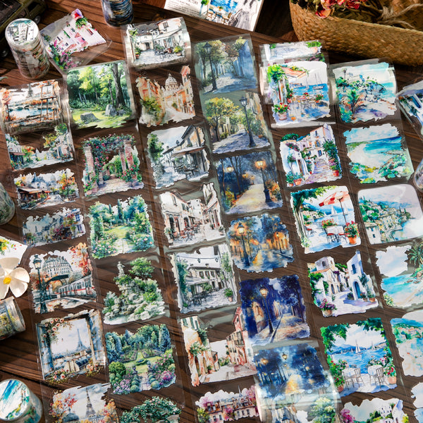 The Corners of the World Series Die Cutting PET Tape