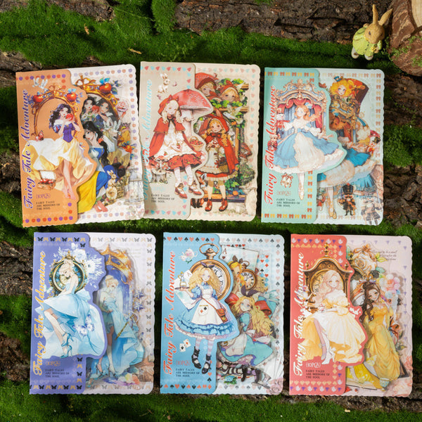 10PCS The Fairy Tale Adventure series sticker