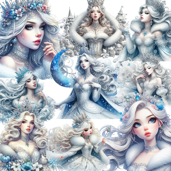 20PCS Ice snow queen Sticker