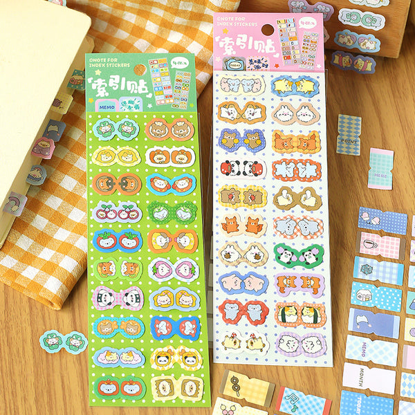 4PCS Midoo Land series sticker