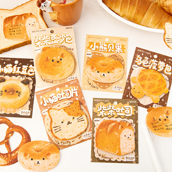 30Sheets Bread Story series sticker