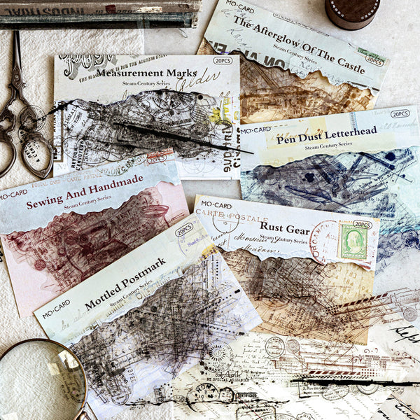 20PCS Steam Century Series sticker