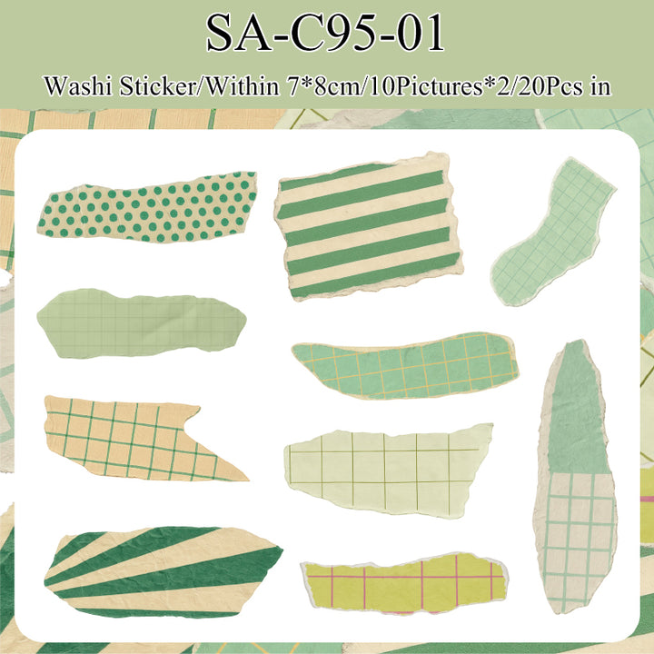 Serrated texture series sticker – LBLYXIR