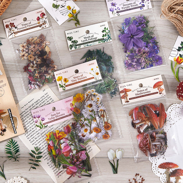 40PCS Nature's Whispers Series sticker