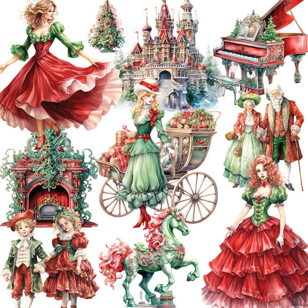 20PCS Fairy-tale Christmas sticker