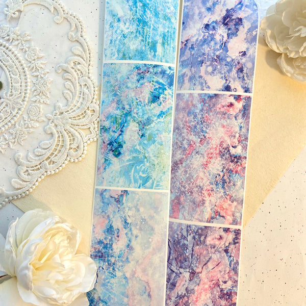 Whole Roll 8cm*6m The frozen sky Washi Tape