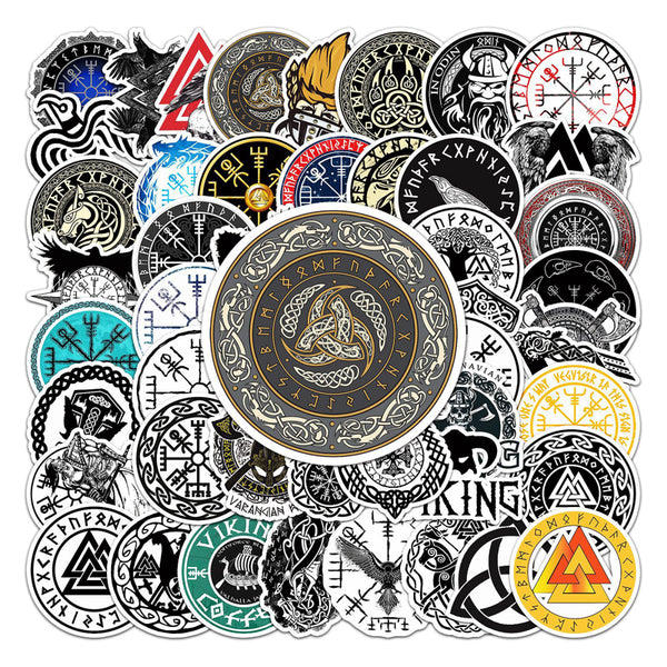 50PCS Viking pirates Sticker
